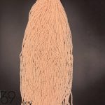مهره کریستال سایز ۴ رنگ گلبهی