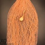 مهره کریستال سایز ۴ رنگ نباتی