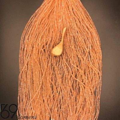 مهره کریستال سایز ۴ رنگ نباتی