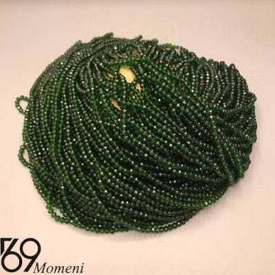 مهره کریستال سایز ۴ رنگ سبز
