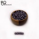 مهره مکعبی سایز ۱۰ رنگ مشکی شفاف