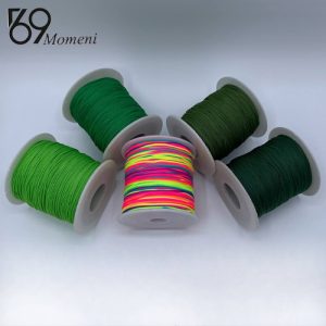 نخ دستبند 100 یاردی رنگ سبز روشن