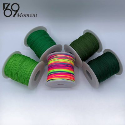 نخ دستبند 100 یاردی رنگ سبز روشن