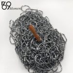 کریستال پافیلی سایز ۴*۸ رنگ نقره ایی