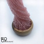 کریستال پافیلی سایز ۴*۸ رنگ صورتی