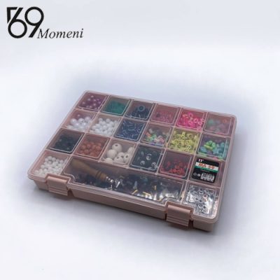باکس نگهدارنده متوسط سایز ۱۱ رنگ کرمی