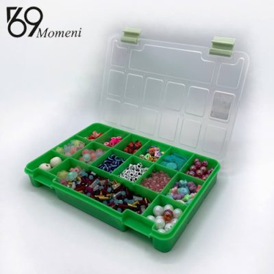 باکس نگهدارنده کوچک سایز ۹ رنگ سبز