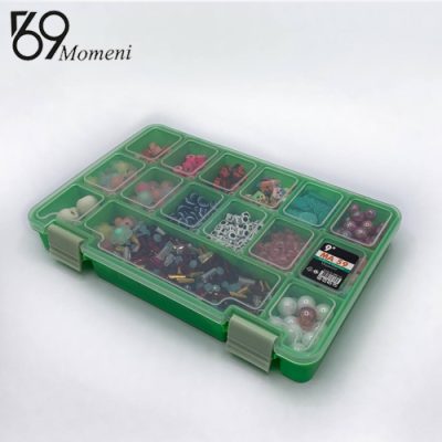 باکس نگهدارنده کوچک سایز ۹ رنگ سبز