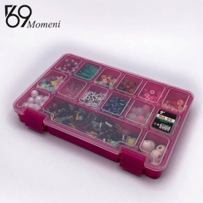 باکس نگهدارنده کوچک سایز ۹ رنگ سرخابی