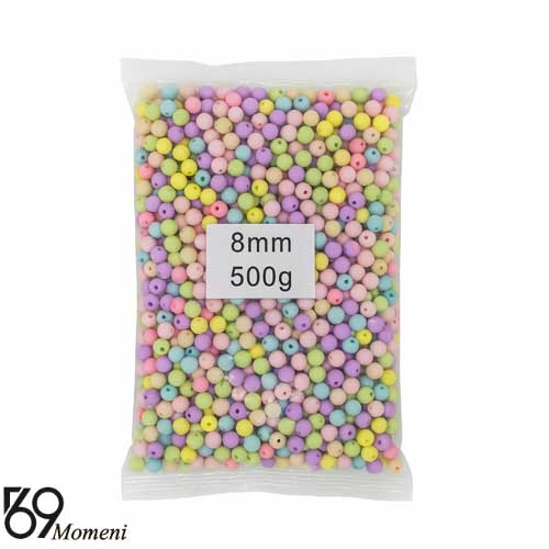 Polymer-pearls,-pastel,-size-8,-pack-of-500-grams مروارید پلیمری پاستیلی سایز 8 بسته 500 گرمی