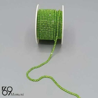 نگین متری توپ ۱۰یاردی رنگ سبز روشن