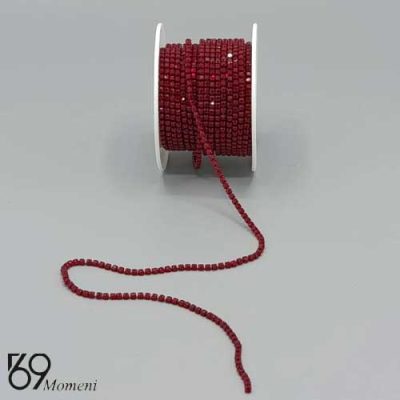 نگین متری توپ ۱۰یاردی رنگ قرمز