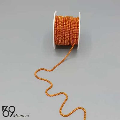 نگین متری توپ ۱۰یاردی رنگ نارنجی
