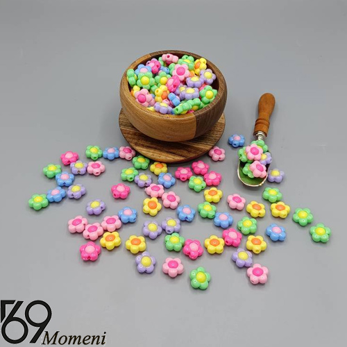 مهره پاستیلی مدل گل بسته 500 گرمی