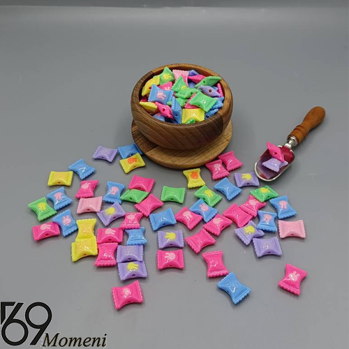 مهره پاستیلی مدل شکلات بسته 500 گرمی