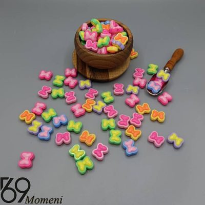 مهره پاستیلی مدل پاپیون بسته 500 گرمی